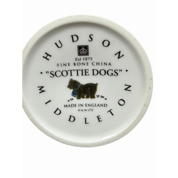 Hudson Scottie Dogs Bone China Mug | British Cottagecore Dog Coffee Cup‎ - Picture 7 of 7